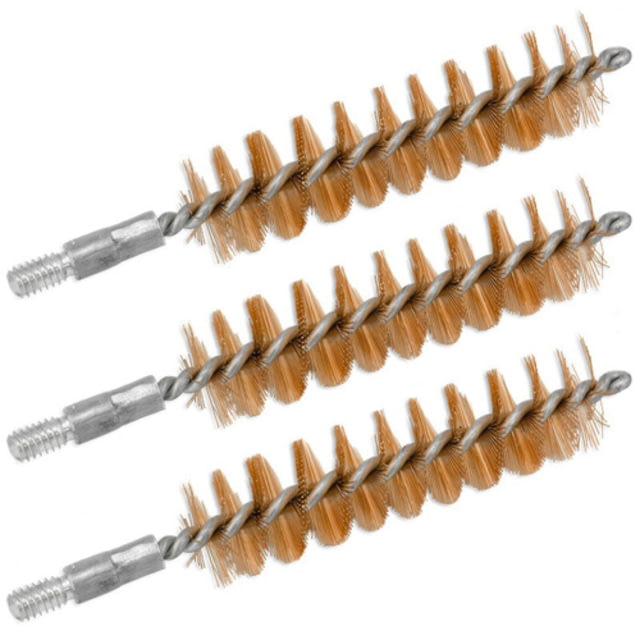 Bore Tech 3/PK BRONZE BORE BRUSH .50 CAL 8/32 M THR