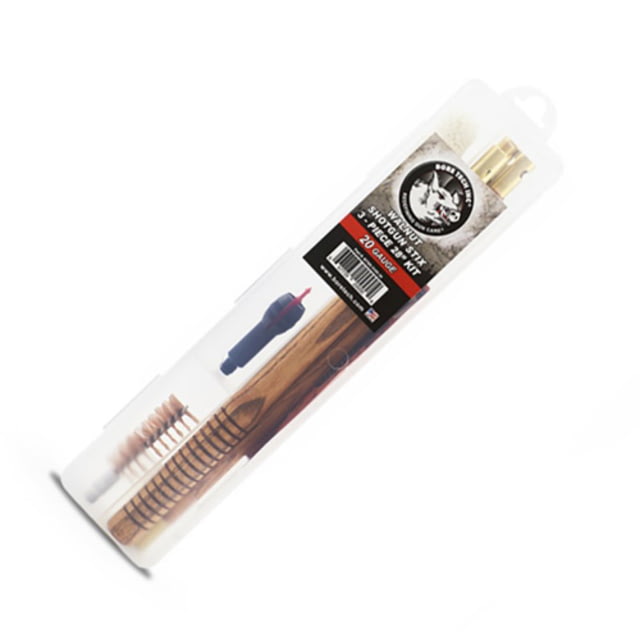 Bore Tech WALNUT SHOTGUN STIX KIT 3-PIECE - 20 GA 5/16-27 F THR