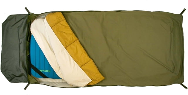 Born Outdoor Badger Bed, Moss Green, Large, BO-BB-MG-30