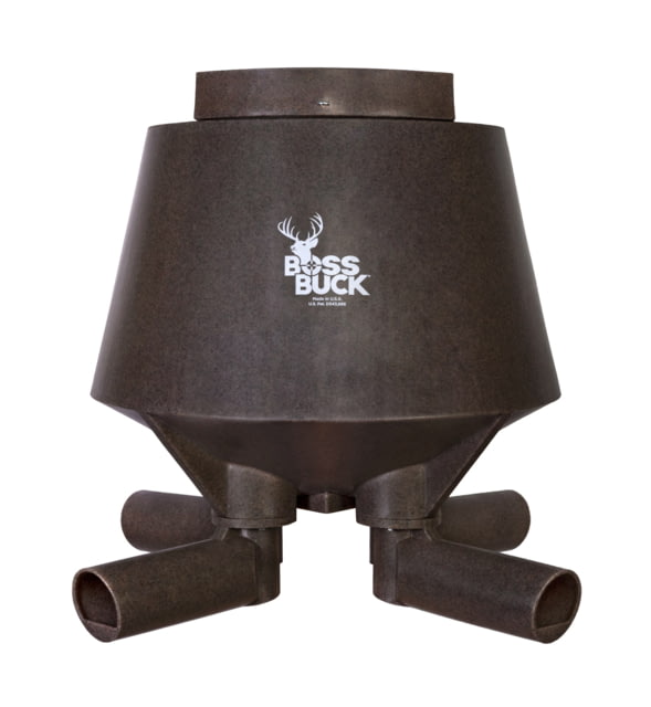 Boss Buck 200 lb Post Feeder Brown - Boss Buck