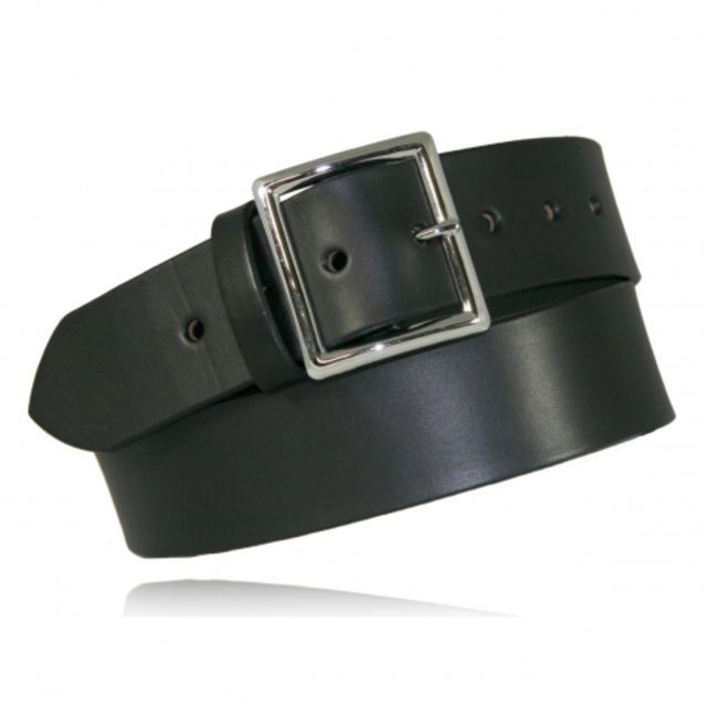 Boston Leather 1 3/4 Garrison Stretch Belt Black