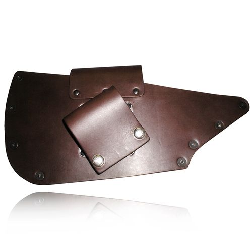 Boston Leather Axe Sheath For 6lb Axe Swivel Attachment Brown - Boston Leather