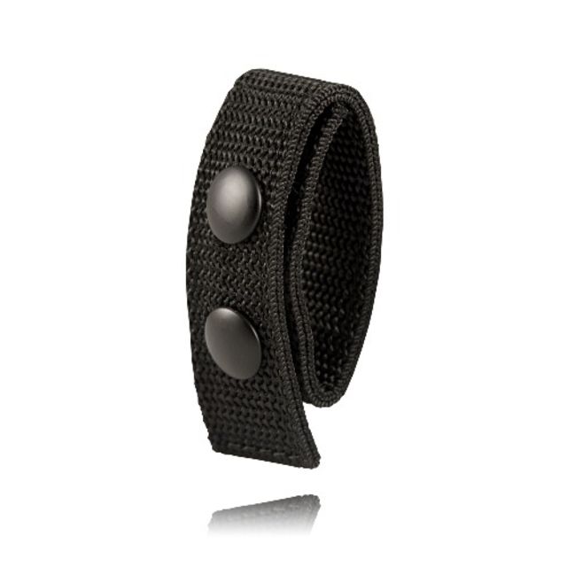 Boston Leather 1 Belt Keeper Black - Boston Leather