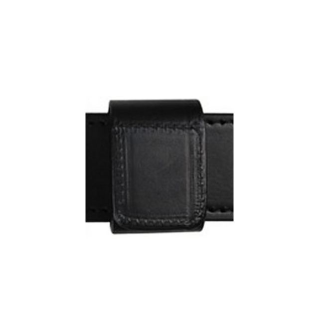 Boston Leather 1 3/4 Double Wide Belt Keeper Hook And Loop Black - Boston Leather