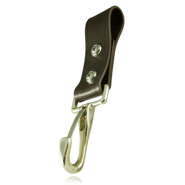 Boston Leather Snap Hook For Truckman's Belt Brown - Boston Leather