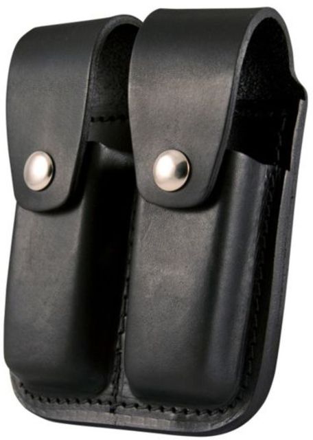 Boston Leather Clip Pouch Double For 45mm - Boston Leather