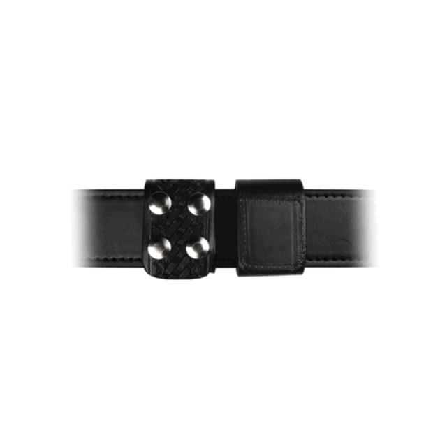 Boston Leather 1 3/4 Double Wide Belt Keeper Black - Boston Leather