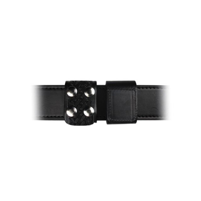 Boston Leather Double Wide Belt Keeper w/ Snap Holster - Boston Leather