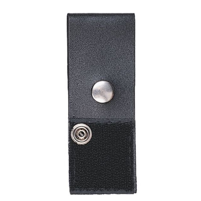 Boston Leather Epaulet Mic Holder 1 3/4 X 7 1/2 Hook And Loop And Snap - Boston Leather