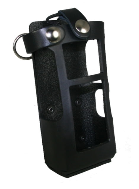 Boston Leather Firefighter's Radio Holder For Motorola APX 6000/8000/6000xXE/8000XE - Boston Leather