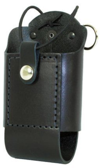 Boston Leather Firefighter's Universal Radio Holder for Motorola HT90 MTX 900 Elastic Strap Black - Boston Leather