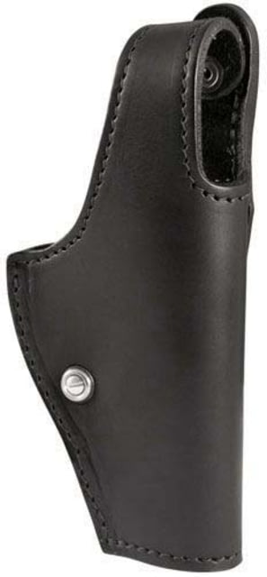 Boston Leather Full Grain Leather Holster Sig Sauer Beretta 92 F Glock Black w/Gold Snap Right - Boston Leather