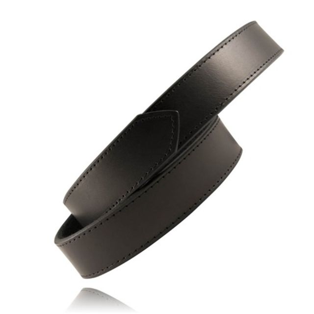 Boston Leather 1-1/2 Reversible Off Duty Belt Fully Loop Lined Black