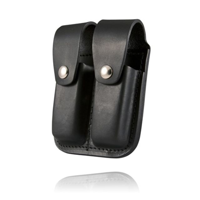 Boston Leather Clip Pouch Double For 45mm - Boston Leather