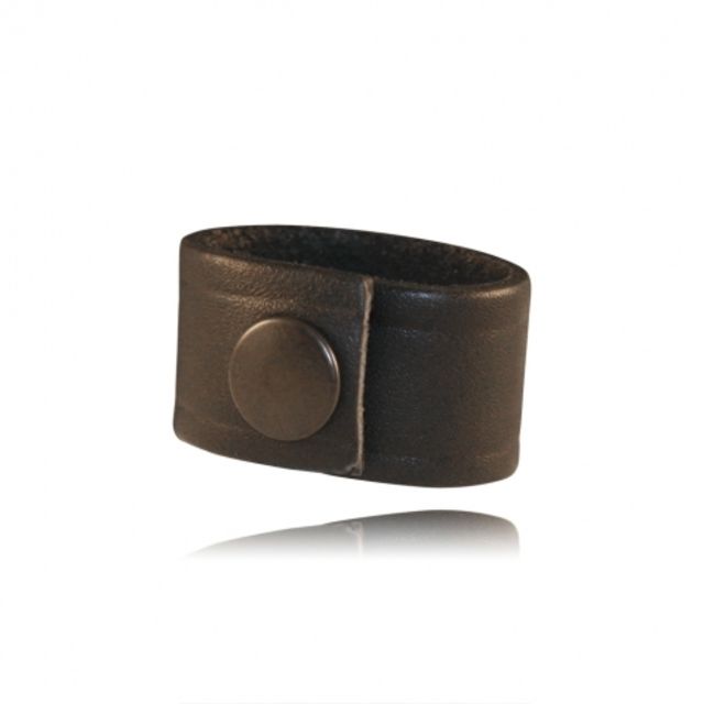 Boston Leather Cord Keeper For Radio Strap - Boston Leather