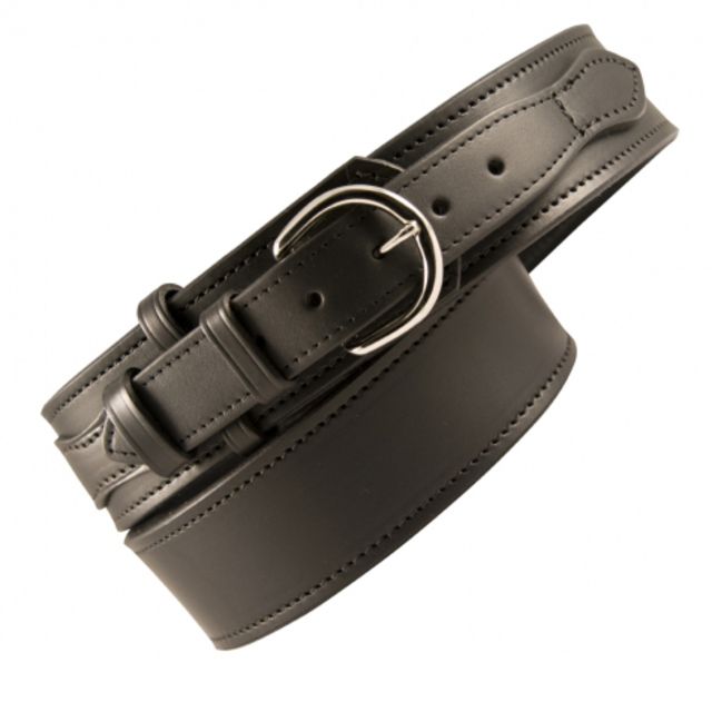 Boston Leather Riverside Duty Belt 2.25in Black - Boston Leather