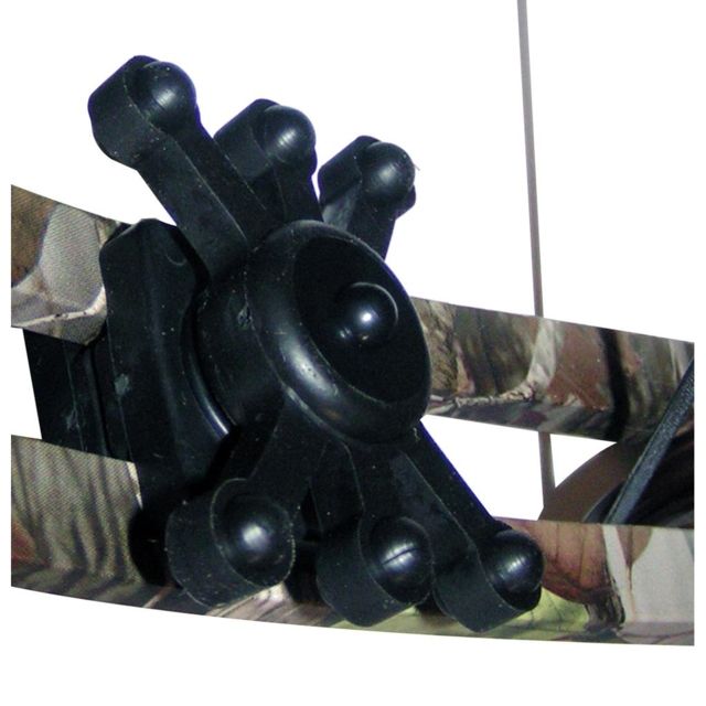 Bow Jax Magnum Limb Dampener Black Split Limb .90 in. - Bow Jax