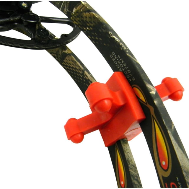 Bow Jax Revelation LimbDampener Red 15/16 in. 2 pk. - Bow Jax