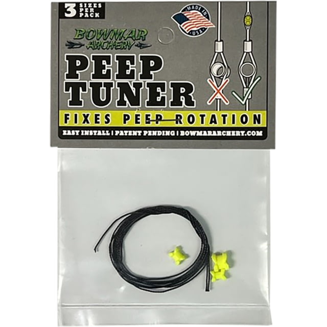 Bowmar Archery Peep Tuner Yellow