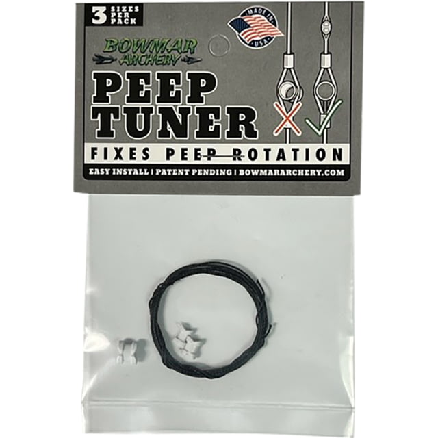 Bowmar Archery Peep Tuner White