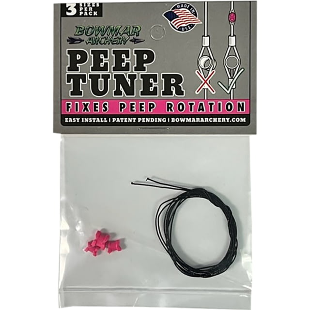 Bowmar Archery Peep Tuner Pink