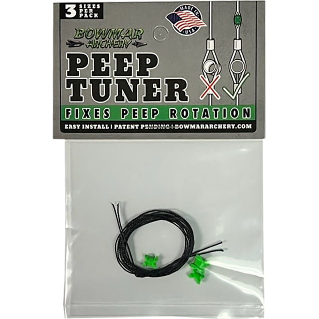 Bowmar Archery Peep Tuner Green