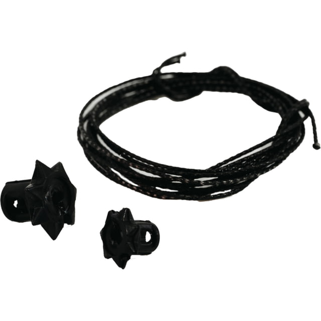 Bowmar Archery Recurve Nose Button 2pc Small/Large Black