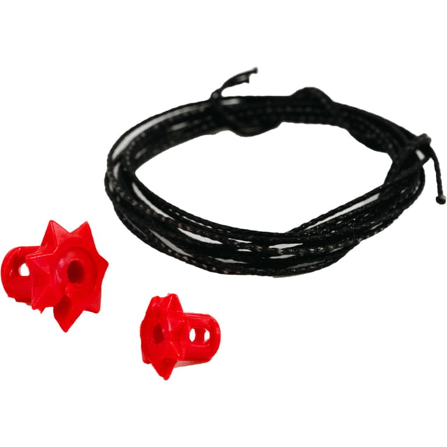 Bowmar Archery Recurve Nose Button 2pc Small/Large Red - Bowmar Archery