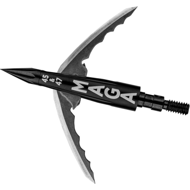 Bowmar Archery Bowmar Beast MAGA Edition Broadhead 2.3in 125 Grain Set of 3 - Bowmar Archery