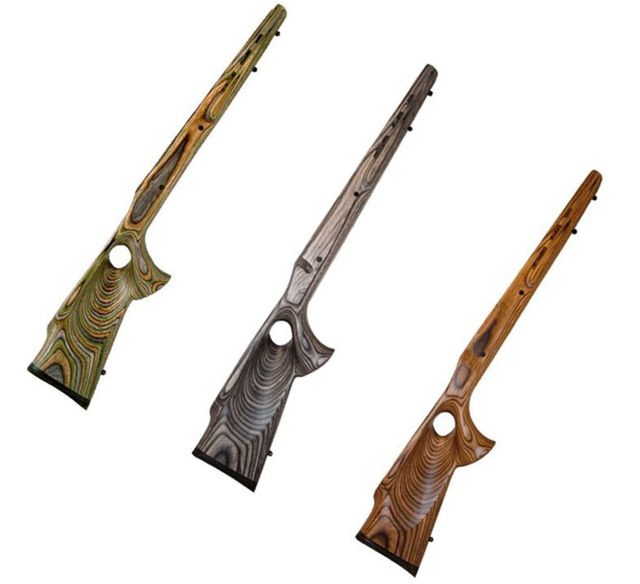 Boyds Hardwood Gunstocks Featherweight Thumbhole Savage 11 Hog Hunter Short Action Blind Mag Bull Barrel Channel Nutmeg, 43B541U06111 in US