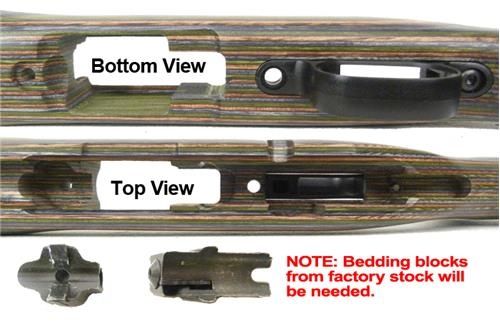Boyds Hardwood Gunstocks Rimfire Hunter Ruger American Rimfire 22LR Factory Barrel Channel Pepper - Boyds Hardwood Gunstocks