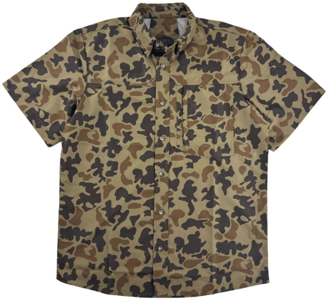 Boyt Harness The Zephyr Short Sleeve Shirt - Men's Vint Camo Large