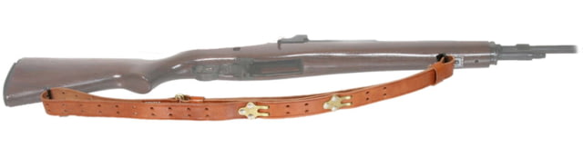 Boyt Harness Boyt M1 Garand Leather Sling 1.25in Med Brown 1.25in - Boyt Harness