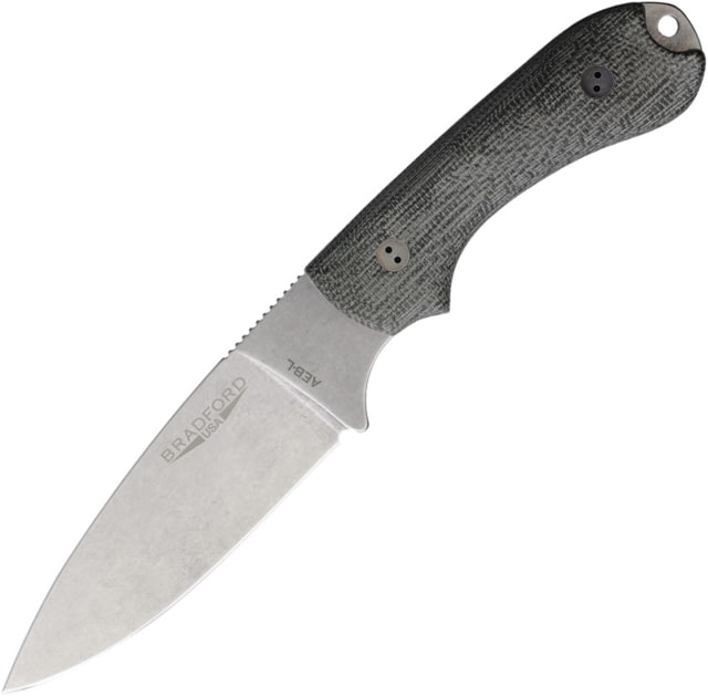 Bradford Knives Guardian 3.2 3D Black Micarta BRAD32FH101A - Bradford Knives
