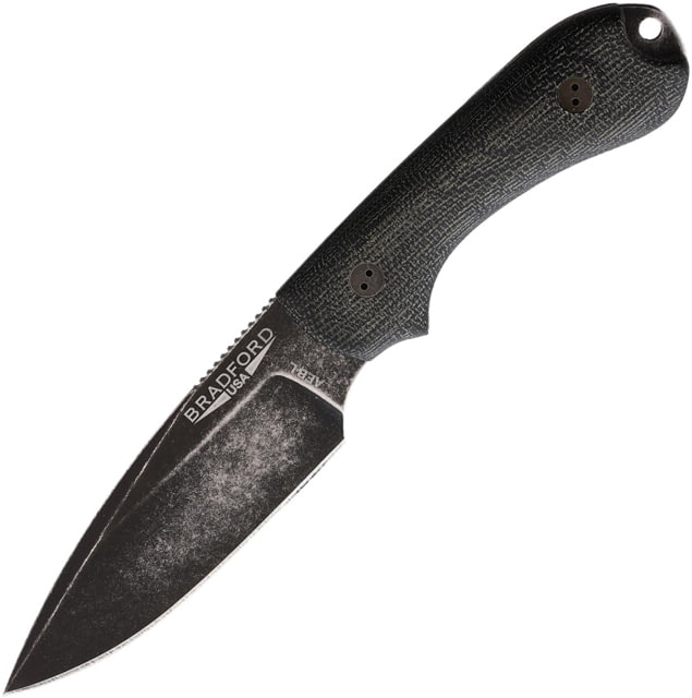 Bradford Knives Guardian 3 3D Black Micarta - Bradford Knives