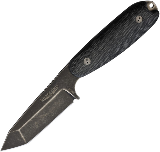 Bradford Knives Guardian 3.5 Tanto 3D Black BRAD35T101N - Bradford Knives