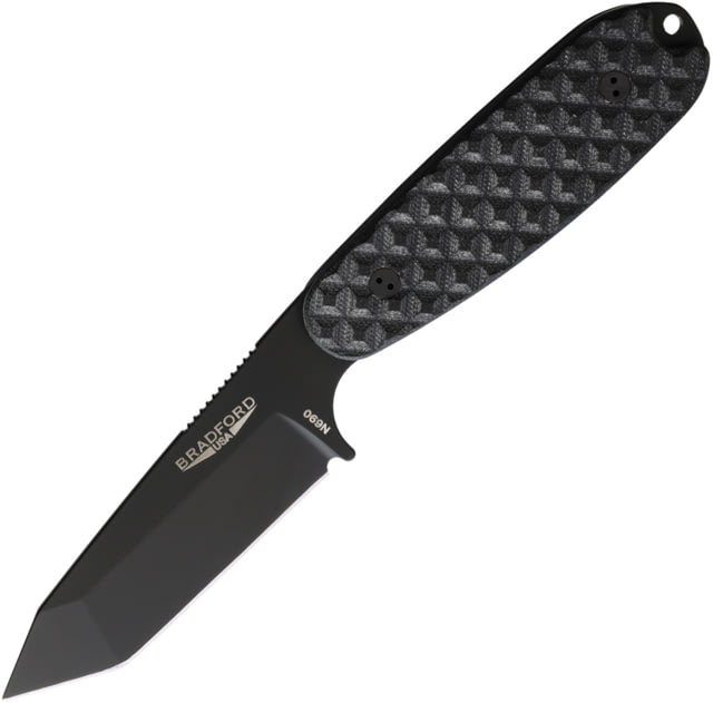 Bradford Knives Guardian 3.5 Tanto Black BRAD35T001B - Bradford Knives