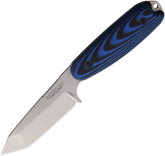 Bradford Knives Guardian 3.5 Tanto Blk/Blue BRAD35T113 - Bradford Knives