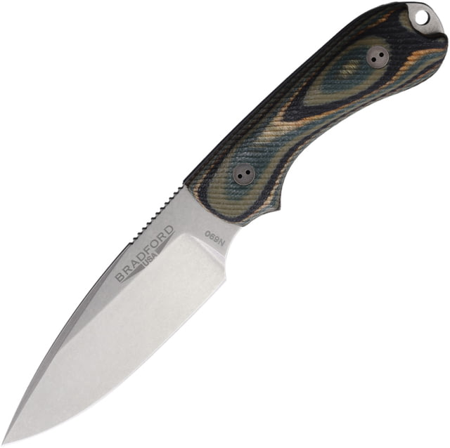 Bradford Knives Guardian 3 Forest G-Wood BRAD3FE128 - Bradford Knives