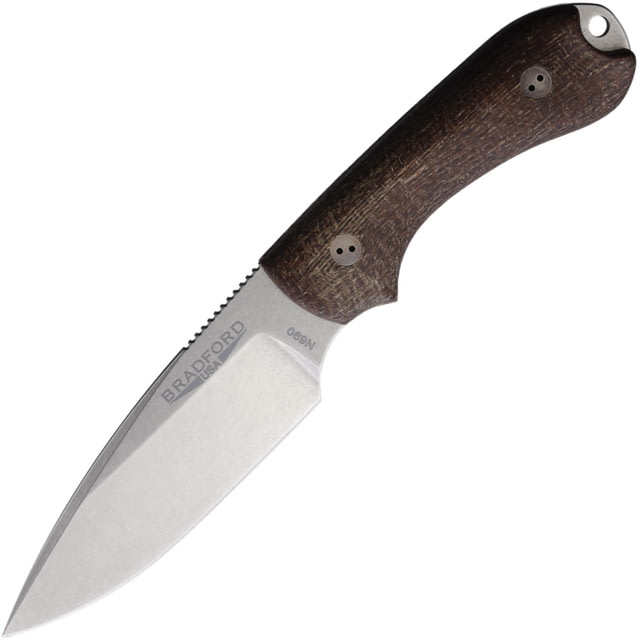 Bradford Knives Guardian 3 Natural Burlap BRAD3FE132 - Bradford Knives