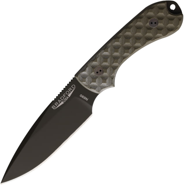 Bradford Knives Guardian 3 OD Cerakote BRAD3FE002OD - Bradford Knives