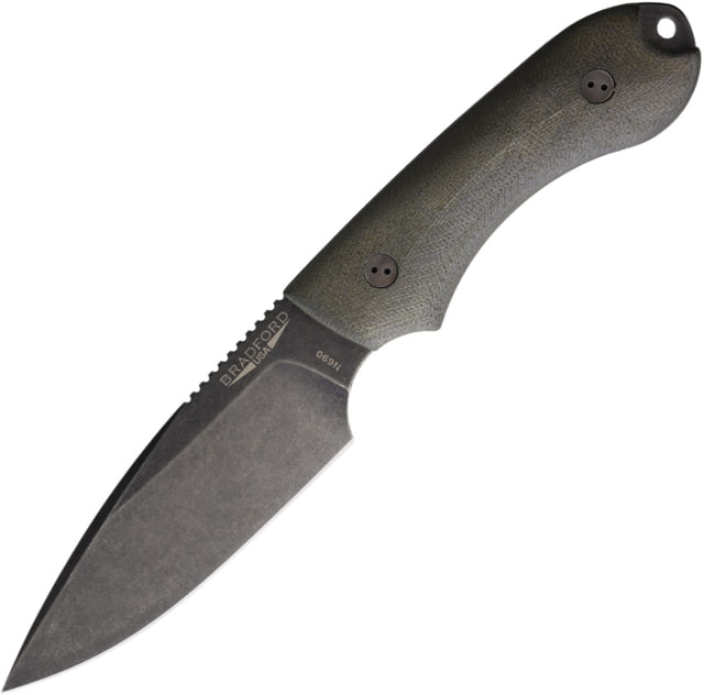 Bradford Knives Guardian 4 3D OD Micarta BRAD4FE102N - Bradford Knives