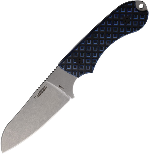 Bradford Knives Bradford s Guardian 4 Sheepsfoot BRAD4SF013 4.75 in Fixed Blade Knife - Bradford Knives