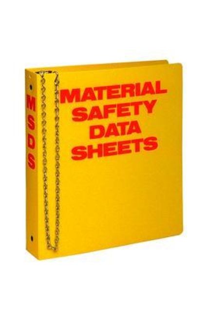 Brady Binder Msds Sheets 36IN Chain  Binder Msds Sheets 36IN Chain