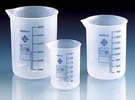 BrandTech Griffin Beakers Polypropylene BrandTech