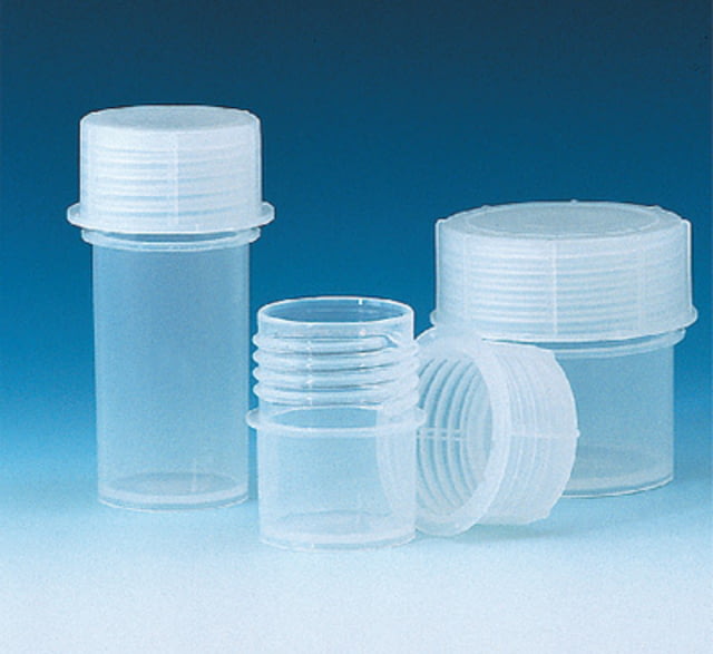 BrandTech Sample Containers with Screw Caps Polypropylene BrandTech