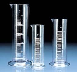 BrandTech Short-Form Graduated Cylinders SAN BrandTech