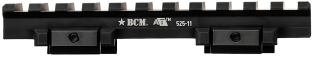 USED Bravo Company MFG A/T Optic Riser Riflescope Base  11 Slots Black Anodized - Bravo Company Mfg