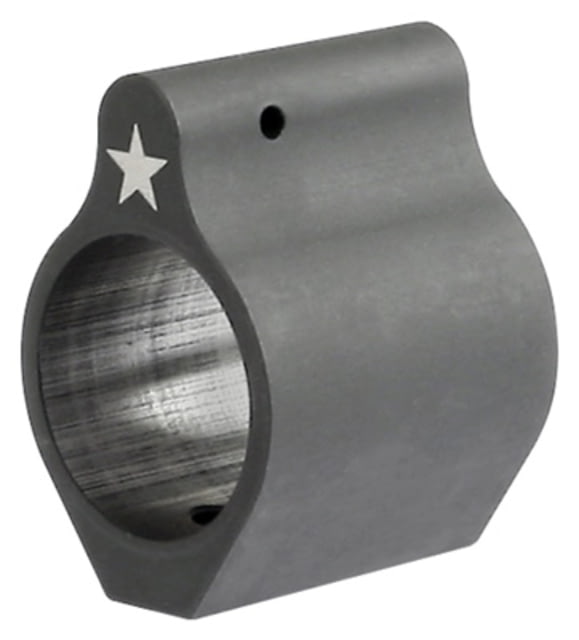 EDEMO Bravo Company MFG Low Profile Gas Block Steel With Set Screws 750 Black - BCM-LGB-750 EDEMO13 - Bravo Company Mfg