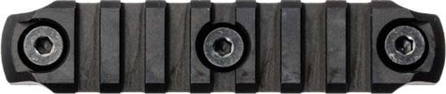 Bravo Company MFG 4 inch Picatinny Rail Section Aluminum M-LOK Compatible Black - Bravo Company Mfg